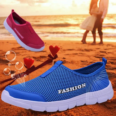 Men's Breathable Mesh Summer Sneakers - InspiredGrabs.com